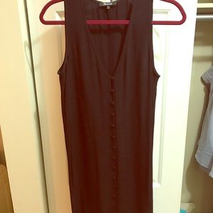 Madewell Button-Front tank Dress